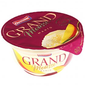 Мусс молочный Grand Mousse Манго 4,9% 90 гр