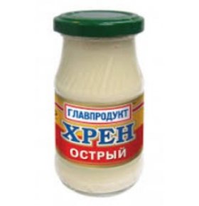 Хрен Столовый острый Главпродукт 170 гр