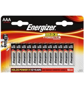 Элемент питания Max AAA Energizer 12 шт