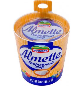 Сыр Almette творожный сливочный 60% Hochland 150 гр
