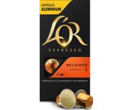 Кофе в алюминиевых капсулах Espresso Delizioso L’OR 10 шт