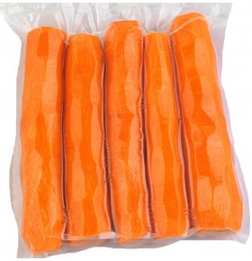 Морковь очищенная вакуумная упаковка вес кг