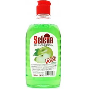 Средство для мытья посуды Яблоко Selena 0,5 л