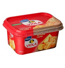 Сыр Плавленый Четыре сыра 50% Viola 400 гр