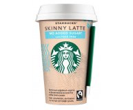 Напиток кофейный молочный ультрапастеризованный Skinny Latte на безлактозном молоке без сахара 0,9% Starbucks 220 мл