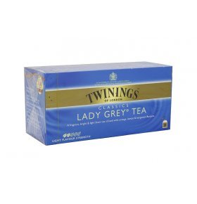 Чай черный пакетированный Twinings Lady Grey  25*2г