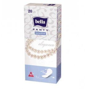 Ежедневные гигиенические прокладки Bella Panty Sensitive Elegance 20 шт