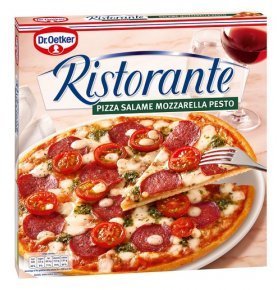 Пицца салями моцарелла песто Ristorante 360 гр