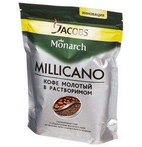 Кофе растворимый Jacobs Monarch Millicano 250 гр