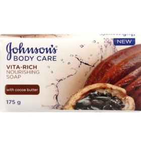Питательное мыло с маслом какао Johnson's Body Care Vita-Rich 125 гр