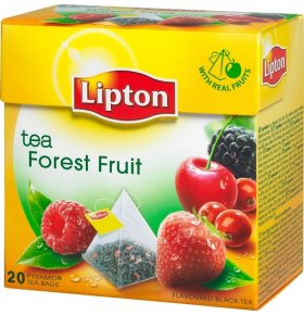Чай черный Лесные Ягоды пирамидки Lipton 20 пир