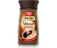 Кофе Velour натуральный растворимый порошкообразный Jacobs 95 гр