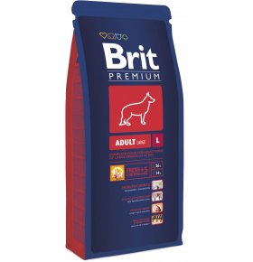 Корм для взрослых собак крупных пород Brit 8 кг
