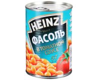 Фасоль в томатном соусе Heinz 415 гр