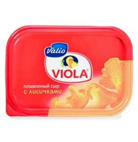 Сыр плавленый с грибами лисичками 50% Viola 400 гр