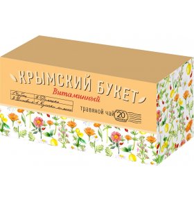 Чай травяной Витаминный пакет Крымский букет 20 пак