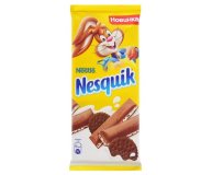 Шоколад молочный с молочной начинкой и какао-печеньем Nesquik 95 гр
