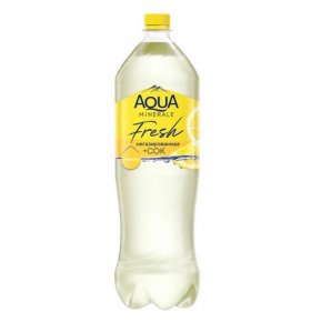Вода минеральная лимон Aqua Minerale 1,5 л