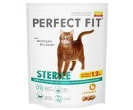 Корм Perfect Fit для кастрированных котов и стерилизованных кошек 650 гр