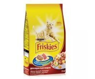 Корм для кошек Friskies Adult с мясом, курицей и овощами 2кг