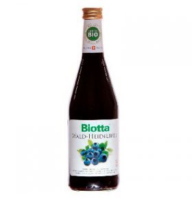 Нектар из лесной черники BIO Biotta 500 мл