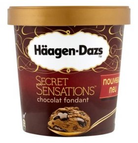 Мороженое шоколадное пломбир Фондан Häagen-Dazs 500 мл