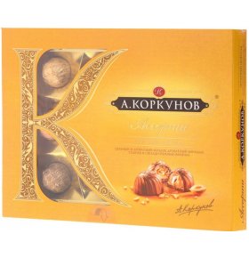 Ассорти конфеты молочный шоколад Коркунов 192 г