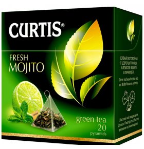 Чай зеленый Fresh Mojito Curtis 20 шт