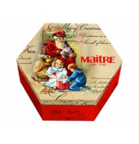 Набор чая пакетированного Дед Мороз и дети Maitre 120 г