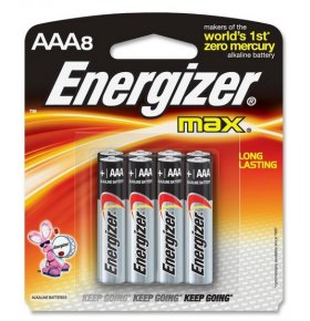 Элемент питания Max AAА Energizer 8 шт