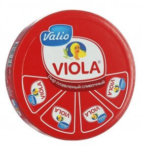 Сыр плавленый сливочный 50% Viola 130 гр