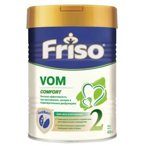 Смесь VOM 2 с 6 до 12 месяцев Friso 400 гр