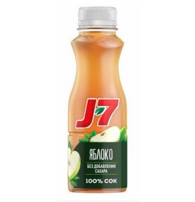 Сок Яблоко осветленный J7 0,3 л