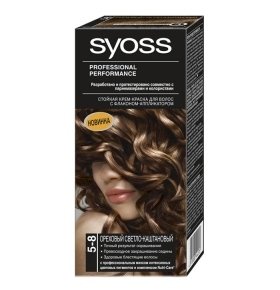 Краска для волос Syoss Color 5-8 Ореховый светло-каштановый 1шт