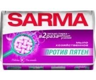Мыло хозяйственное «Сарма» против пятен 140 г
