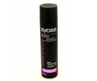 Лак для волос экстрасильная фиксация"SYOSS/Сиос" "Shine & hold" Ослепительный блеск 400 мл.