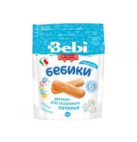 Печенье Bebi Премиум Бебики классическое 125г