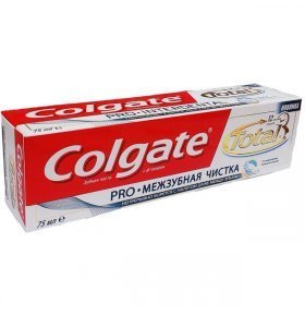 Паста зубная Colgate Total 12 Pro Межзубная чистка 75мл