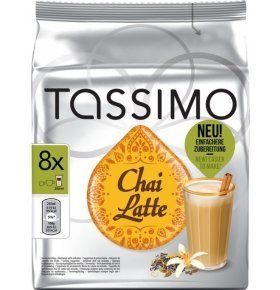 Чай с пряностями в капсулах Tassimo Twinings Chai Latte 8 шт