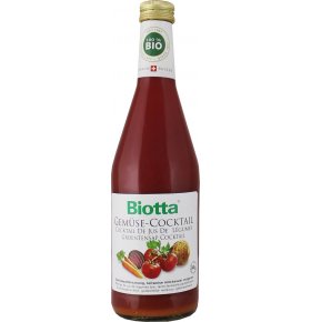 Нектар овощной коктейль BIO Biotta 500 мл