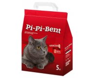 Наполнитель для кошачьего туалета комкующийся Pi-pi-bent classic 5 кг