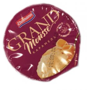 Мусс молочный Grand Mousse Карамель 4,9% 90 гр