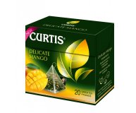 Чай зеленый в пирамидках Curtis Delicate Mango 20 шт