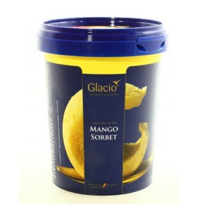 Сорбет Манговый с кусочками манго Glacio nv 500 мл