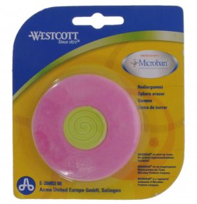 Ластик с антибактериальным покрытием Westcott 1 шт