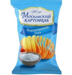 Чипсы Московский картофель Соль 130г
