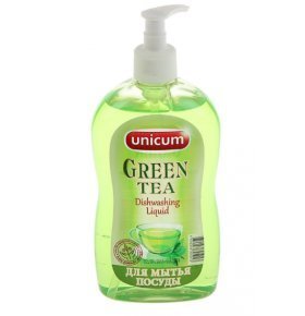 Средство для мытья посуды Unicum Зелёный чай 550 мл