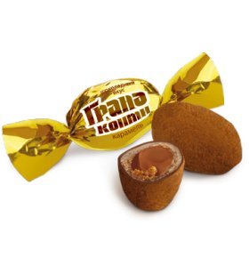 Карамель Гранд-конти шоколадный вкус 250 гр