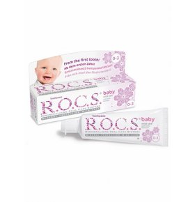 Зубная паста для малышей R.O.C.S. Baby липа 74 мл