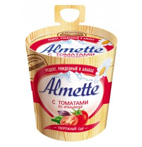 Сыр творожный с томатами по-итальянски 57% Almette 150 гр